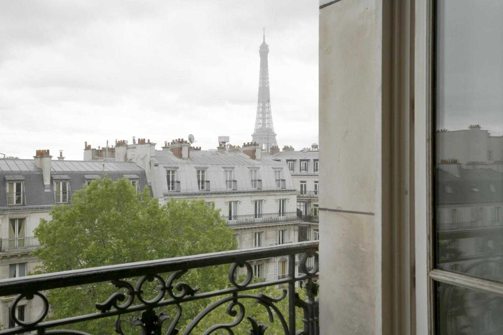 Apartmán La Dame De Fer - Vue Magique Sur La Tour Eiffel Paříž Exteriér fotografie