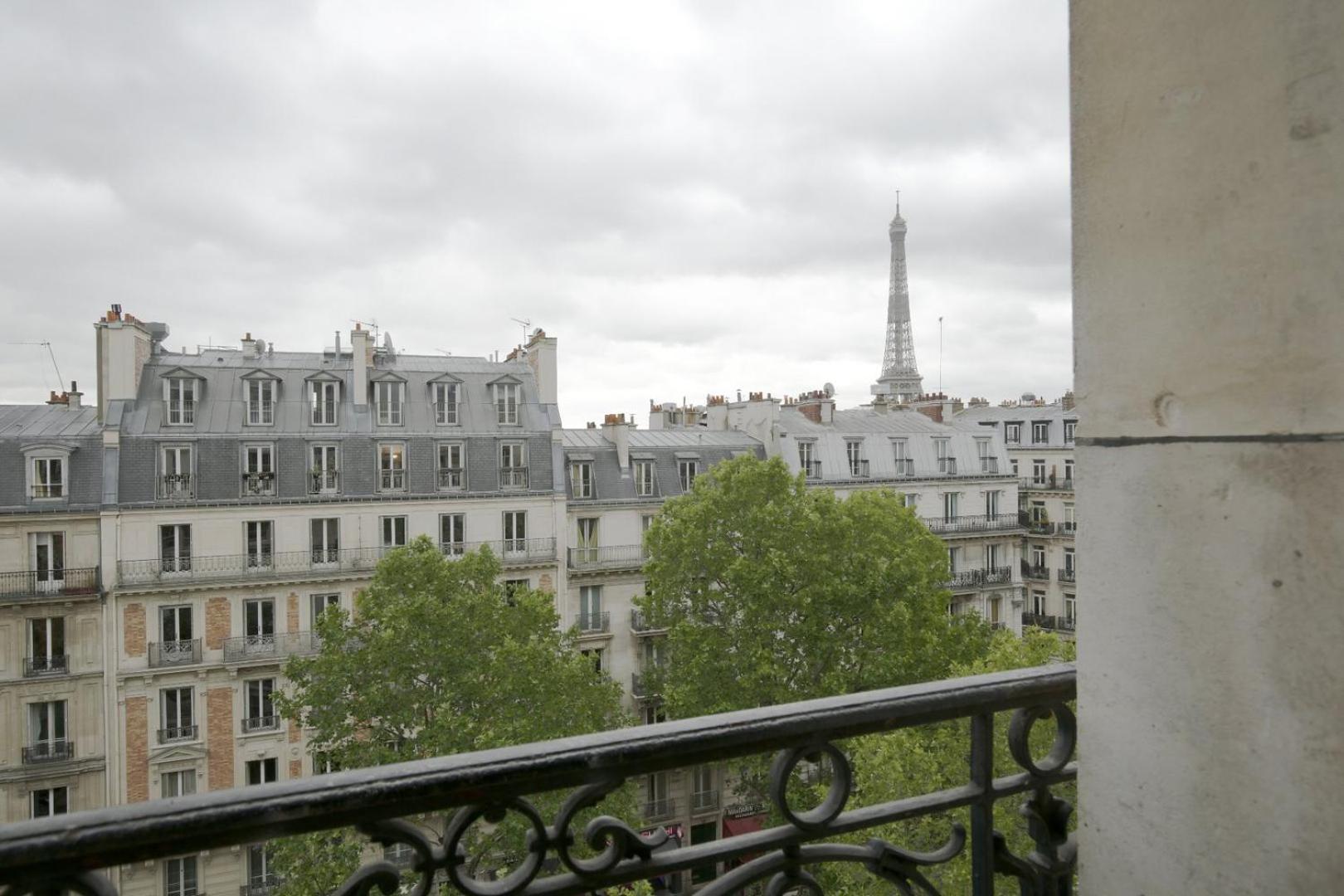 Apartmán La Dame De Fer - Vue Magique Sur La Tour Eiffel Paříž Exteriér fotografie